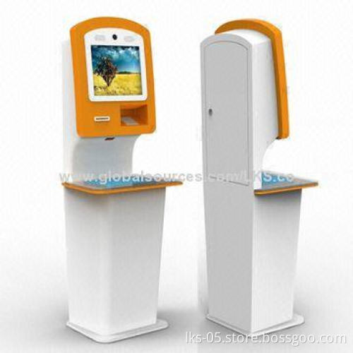 Self-service Terminal Kiosk with 17-inch Touch Screen for Libraries